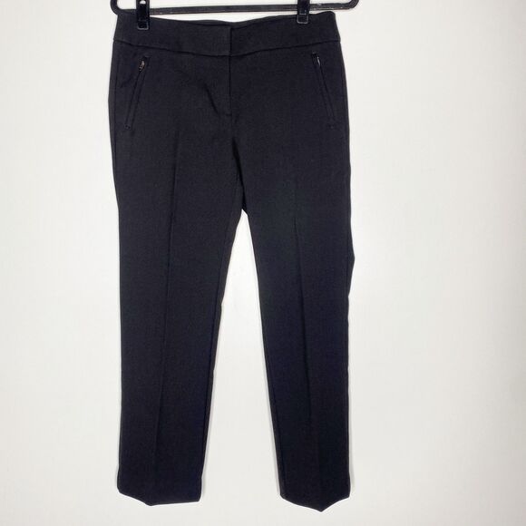 New LOFT Tailored Zipper Pocket Ankle Pant Women's Size 4 Petite - Picture 6 of 6